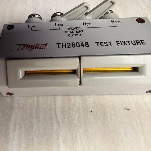 同惠TH26048四端测试夹具，适合TH26007A/TH2--议价商品