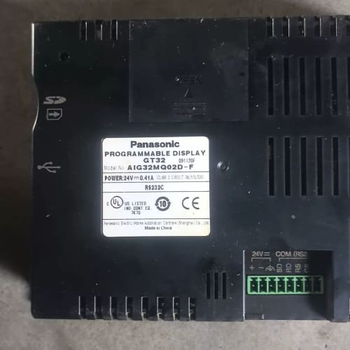 松下Panasonic GT32触摸屏 AIG32MQ02D--议价商品