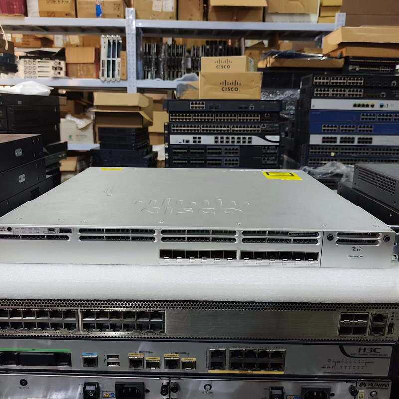 思科WS-C3850-12XS-E,12口万兆光口,三层核心--议价商品