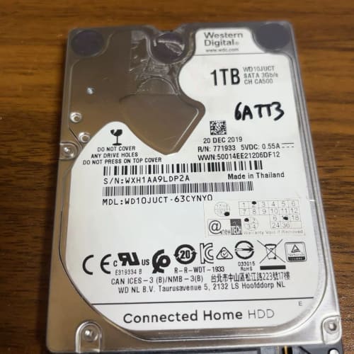 适用倍福工控机,C6920-0050,WD西部数据1TB 2--议价商品