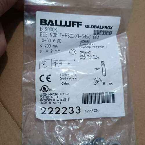 全新巴鲁夫传感器BES00CK，实物图，原装正品，价格140--议价商品