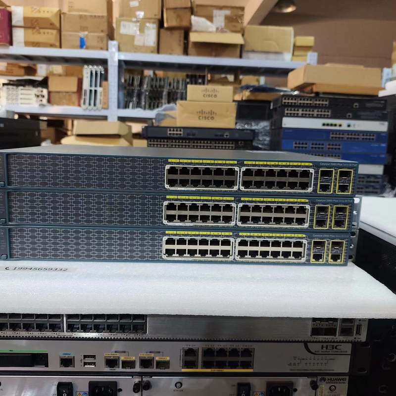 思科WS-C2960+24PC-S交换机,原装二手,成色不错--议价商品