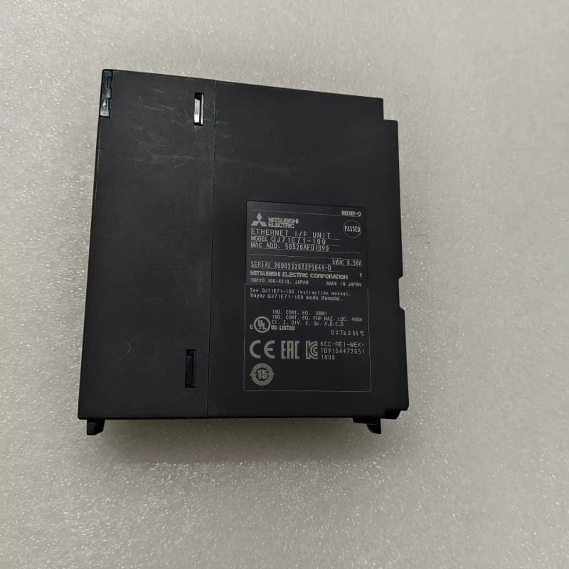 三菱QJ71E71-100以太网模块，原装拆机，成色几乎全新--议价商品
