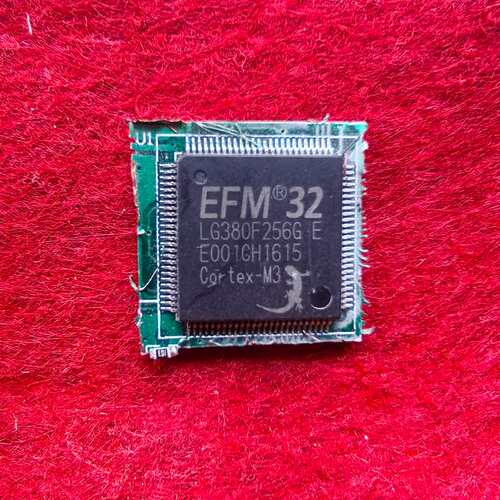 拆机EFM32 LG380F256G芯片，Cortex-M3--议价商品