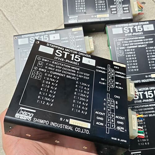 SHIMPO ST15A五相步进电机驱动器，日本原装，拆机件--议价商品