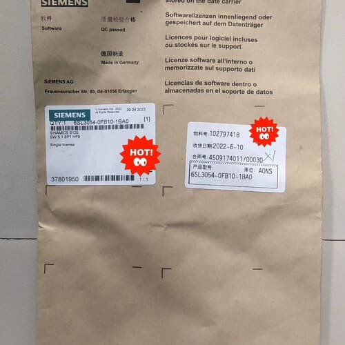 SIEMENS 西门子 系统软件卡6SL3054-0FB10--议价商品
