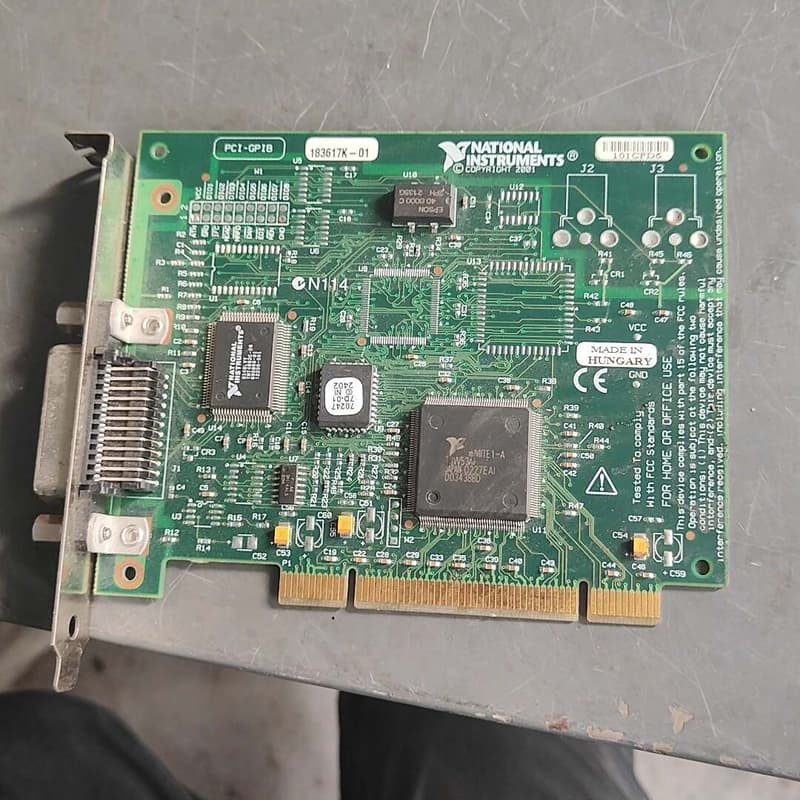 美国原装拆机,PCI-GPIB IEEE 488.2通用仪器--议价商品