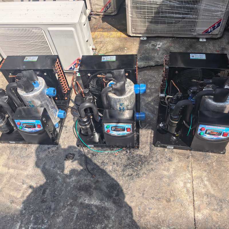 货二手工业冷水机，1匹2匹3匹5匹，原装压缩机，成色还--议价商品