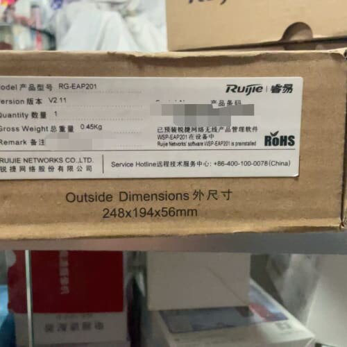 锐捷RG-EAP201 ap，全新未拆封--议价商品