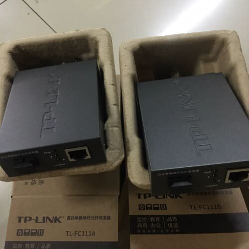 TP-LINK光纤收发器 百兆、千兆收发器套装系列 全新原--议价商品