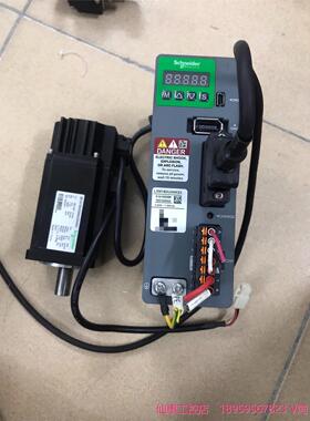 施耐德伺服电机400w，LXM16DU04M2X，九成新，实--议价商品