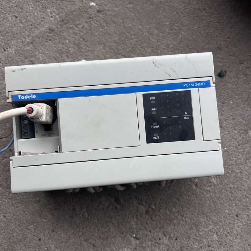 VMMORE微秒PC1M-24MR/ES可编程控制器，二手拆--议价商品