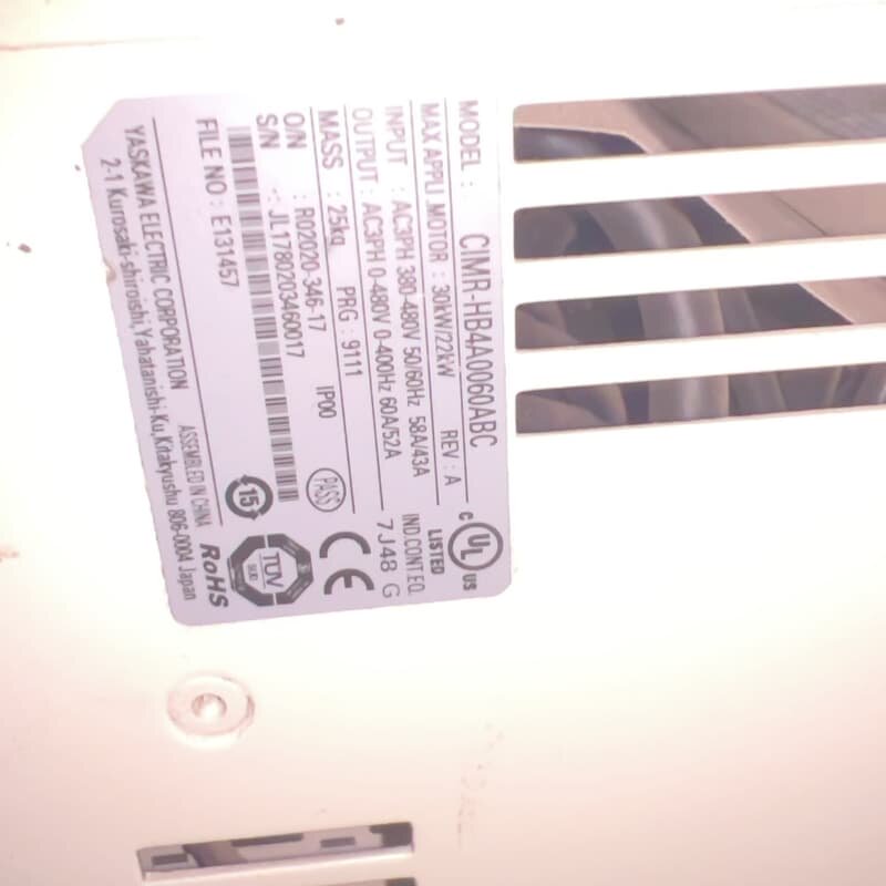 安川变频器22KW/30KW，CIMR-HB4A0060AB--议价商品