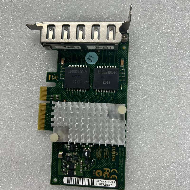 i340-T4 82580四口千兆PCIE网卡 Fujits--议价商品