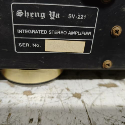 声雅SV-221电子管发烧功放--议价商品