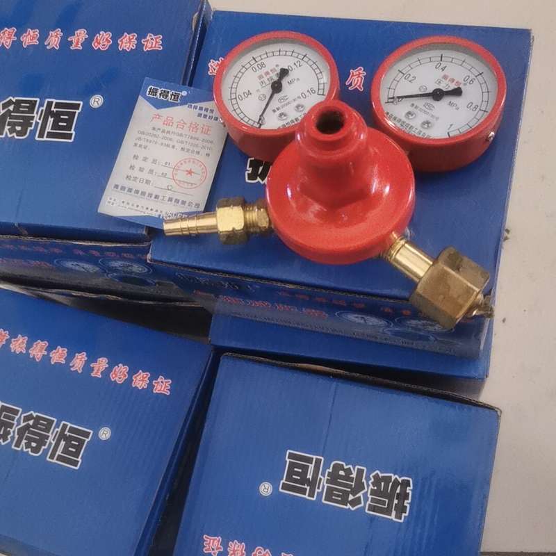 岛振得YQW-02防震丙烷减压器 减压力表 液化气煤气减压--议价商品