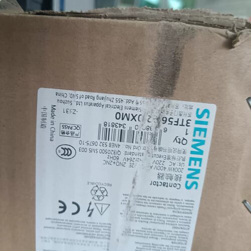 全新西门子3TF56接触器 电压220V 共两台--议价商品