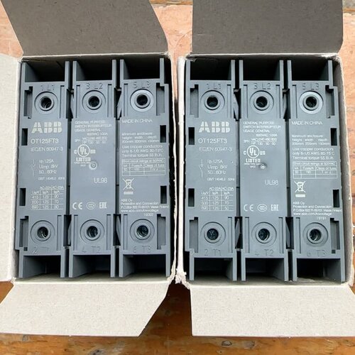 ABB隔离开关 OT125FT3 3P 125A--议价商品