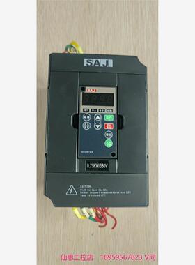 拆机的SAJ三晶变频器8100-4TR75PB  0.75K--议价商品