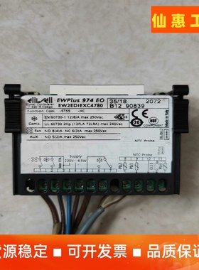 原装意大利EWPlus 974数字温控器，型号如图所示，实拍一议价