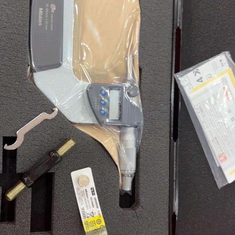 三丰数显千分尺75-100mm293-243-30原装日本进--议价商品