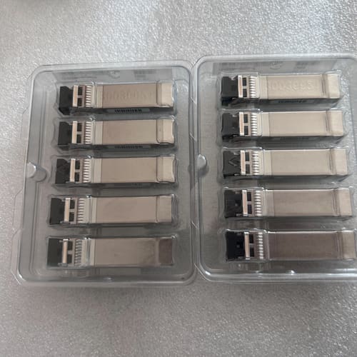 思科原装SFP-10G-SR-S光模块 新款镭射标 实拍如图--议价商品