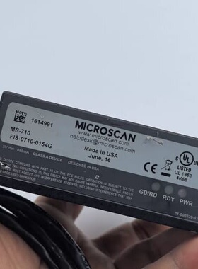 MICROSCAN MS-710固定式扫描仪，型号FIS-0--议价商品