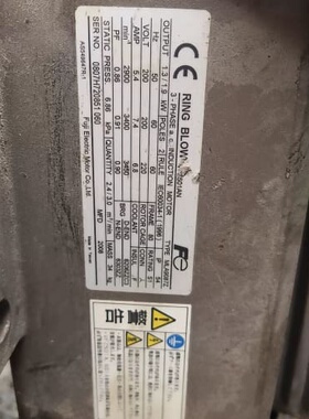 富士VFZ501AN漩涡风机，1.3/1.9kW，三相380--议价商品