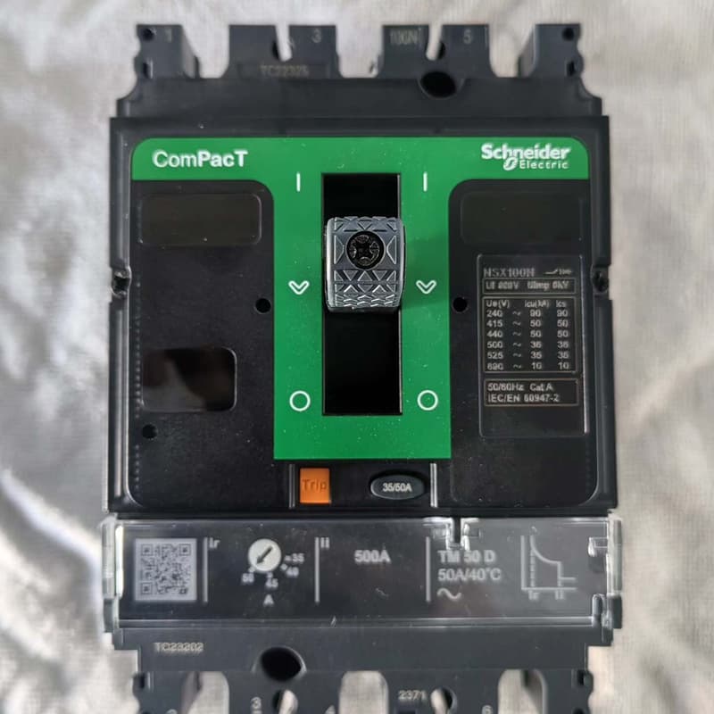 施耐德ComPacT塑壳断路器NSX100F,3P 80A,--议价商品