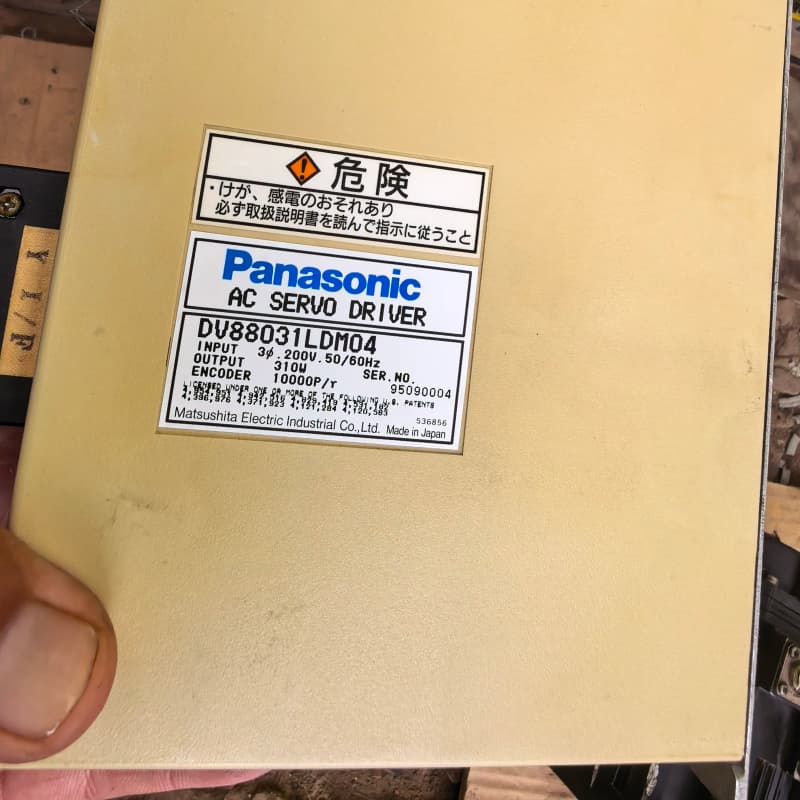 松下伺服驱动器DV88031LDM04三台,200V 310--议价商品