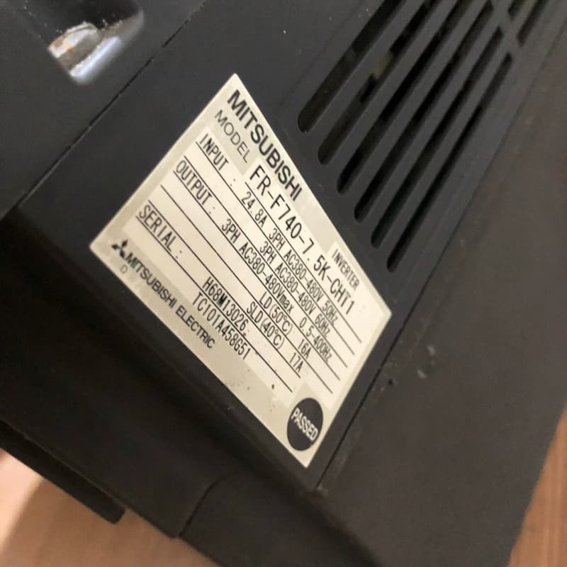 拆机三菱F700系列变频器 FR-F740-7.5K-CHT--议价商品