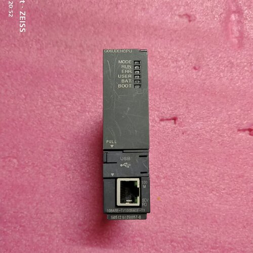 三菱CPU模块Q06UDEHCPU 拆机件功能包好，标签面--议价商品