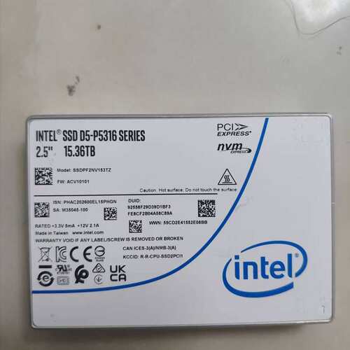 英特尔P5316 15.36T PCIE 4.0--议价商品