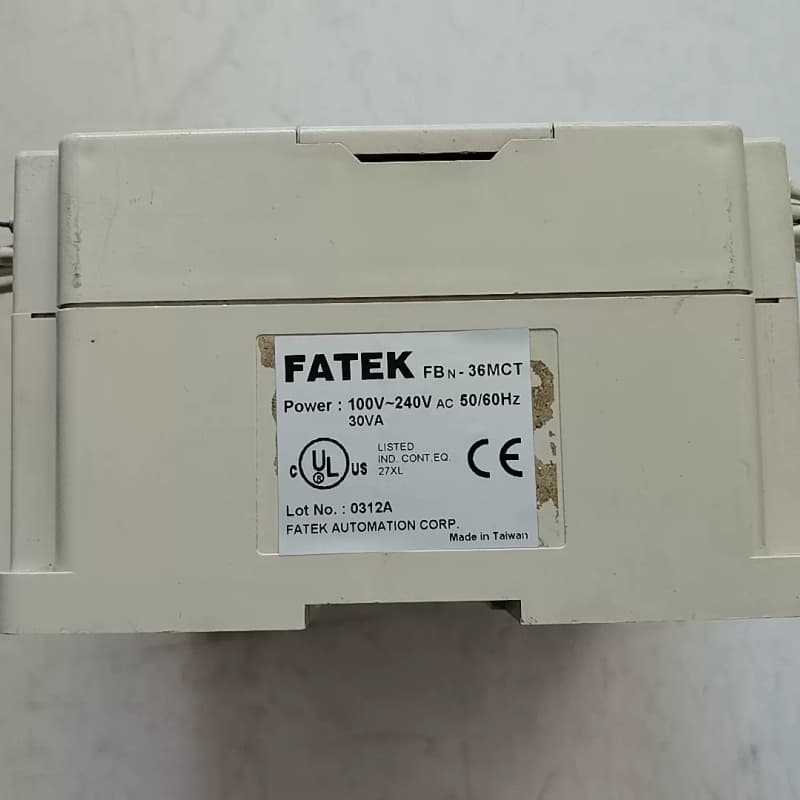 FATEK永宏PLC控制器 FBN-36MCT，台湾原装拆机--议价商品