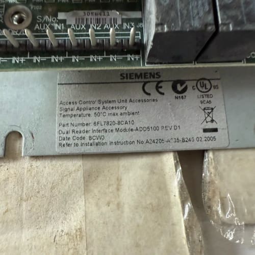 西门子ADD5100门禁控制器双门门禁控制器拆机4个--议价商品
