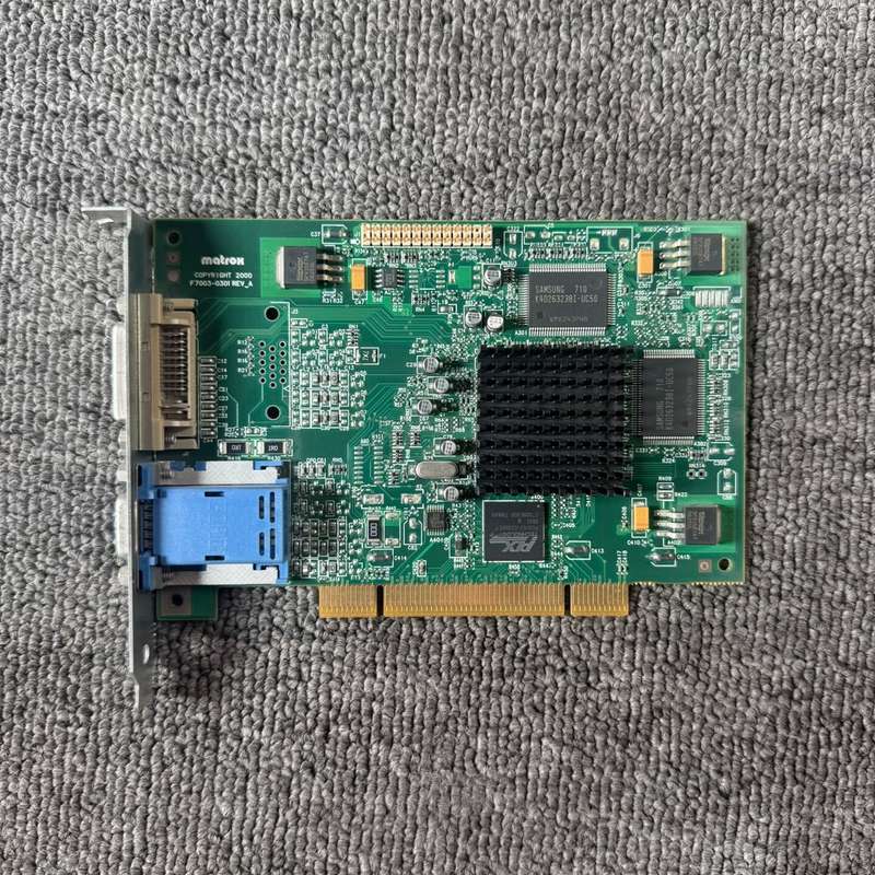 MATROX G450工业显卡 G45FMDVP32DB--议价商品