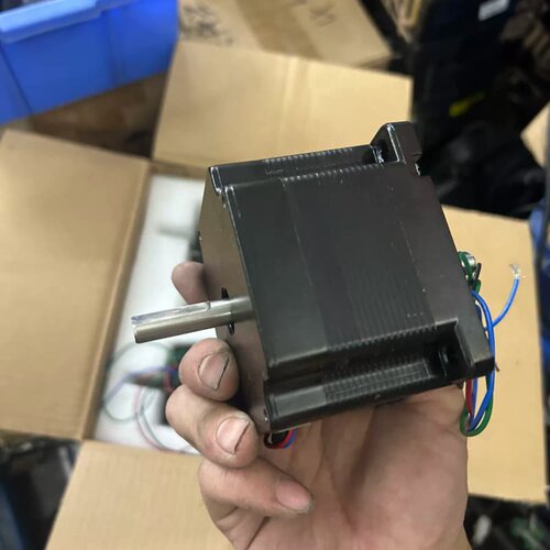 全新Yankong步进电机，型号YK86XQ65-04B，带--议价商品