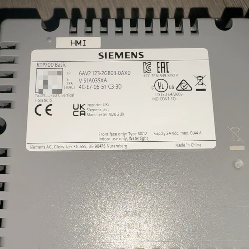 2024年西门子PLC/触摸屏/人机界面KTP700Basi--议价商品