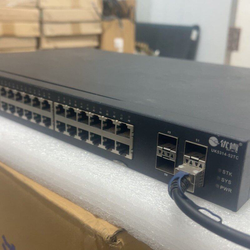 优肯UK5314-52TC交换机 48电口+2光口 支持VL--议价商品