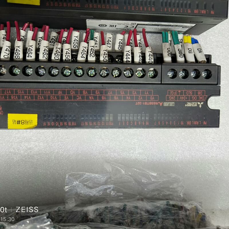 三菱接线端子排AJ65SBTB1-32T 二手拆机，实--议价商品