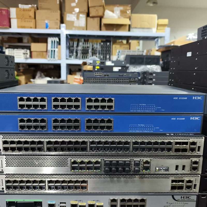 H3C华三S1224R 24口千兆交换机,成色不错,端口一一--议价商品