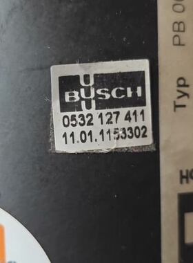 拆机进口德国BUSCH普旭交流油泵PB 004 A 0ZO--议价商品