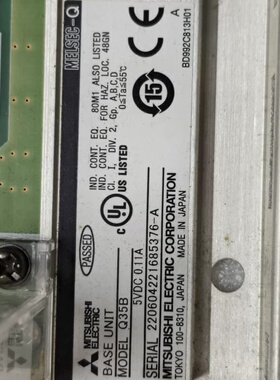 三菱MELSEC-Q系列基板 Q35B--议价商品