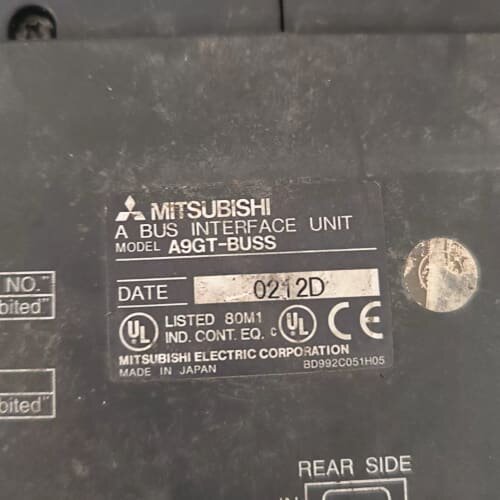 拆机三菱触摸屏A970GOT-SBA带A9GT-BUSS通讯--议价商品