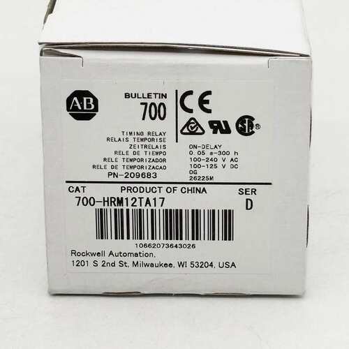 700-HRM12TA17定时继电器罗克韦尔AB全新现货70--议价商品