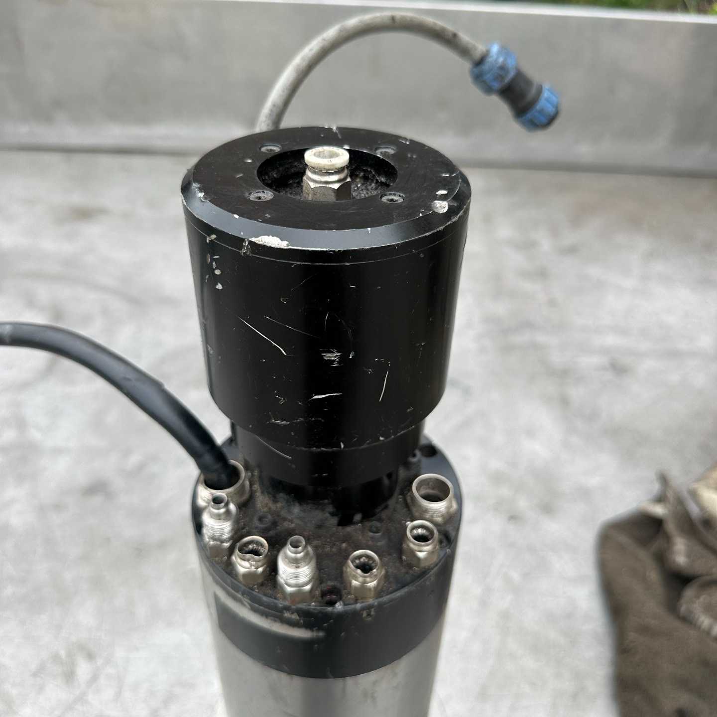 议价--二手HSK40E电主轴,直径120,380V,8.8KW,最
