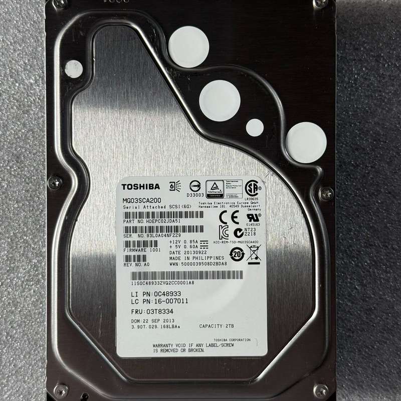 联想Lenovo 2TB SAS 3.5寸企业级硬盘，FRU--议价商品