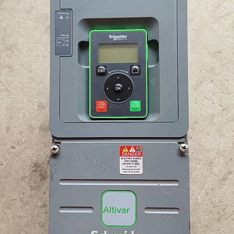 施耐德ATV610变频器5.5KW，开机报SCF1电机短路故--议价商品