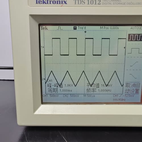 二手闲置100M示波器，型号：Tektronix泰克TDS1--议价商品