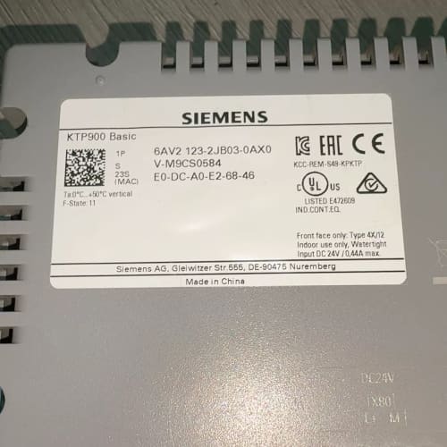 西门子PLC触摸屏人机界面KTP900Basic ，6AV--议价商品